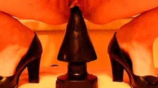 Хүн аажмаар Fucks түүний найз охин Pussy